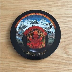 CD music From India to Tibet composer Nick Serena (with metal round CD case)